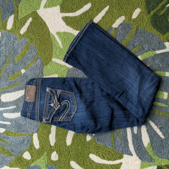 Silver Suki 17" Surplus Jeans 27 - Picture 7 of 7